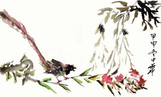 1-035 Long-Tailed Bird